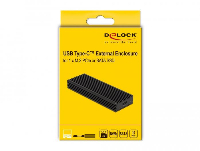 Външна стойка Delock 42004, За M.2 NVMe PCIe или SATA SSD, USB-C 3.2 Gen 2