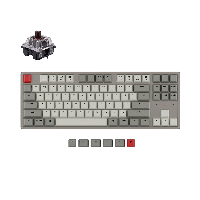 Геймърска механична клавиатура Keychron K8 Aluminum TKL Keychron Brown Switch No LED ABS