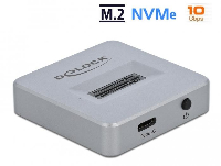 Докинг станция Delock 64000, За M.2 NVMe PCIe SSD, USB-C 3.2 Gen 2