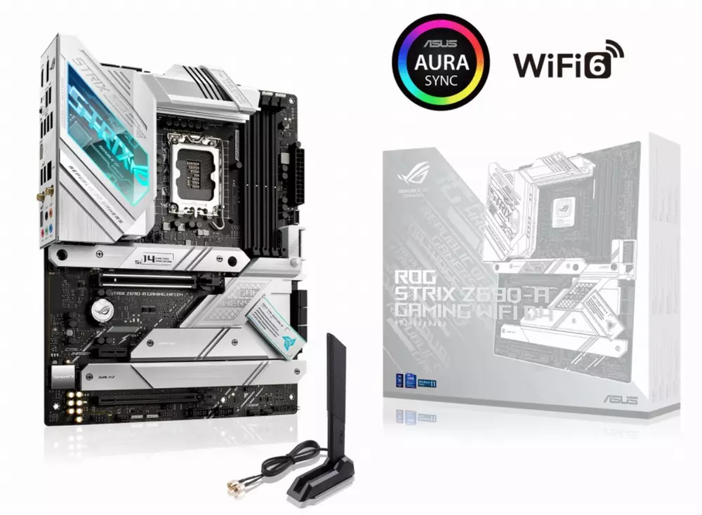Дънна платка ASUS ROG STRIX Z690-A WiFi D4