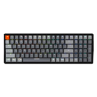 Геймърска Механична клавиатура Keychron K4 Aluminum Full-Size Gateron Brown Switch RGB LED ABS