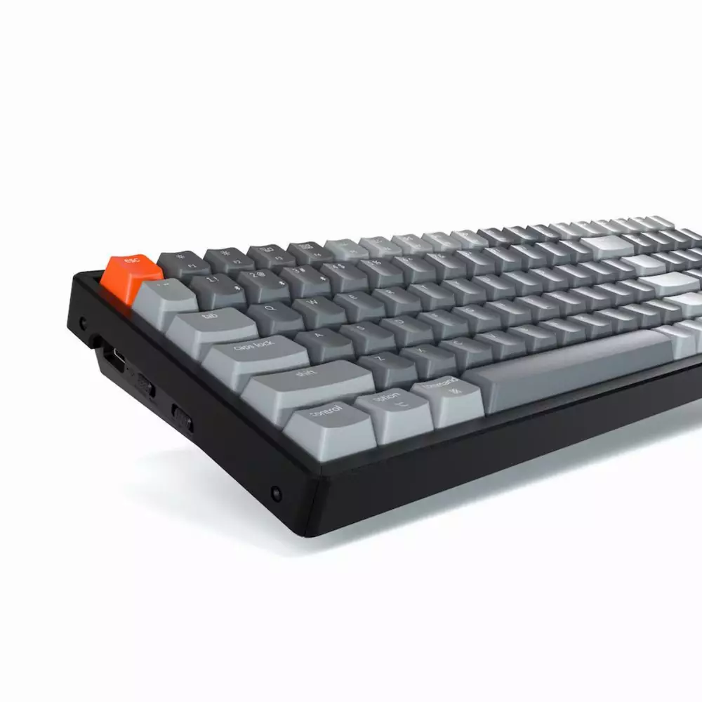 Геймърска Механична клавиатура Keychron K4 Aluminum Full-Size Gateron Brown Switch RGB LED ABS