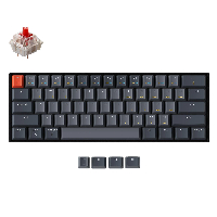 Геймърска Механична клавиатура Keychron K12 Hot-Swappable Aluminum 60% Gateron Red Switch RGB LED ABS