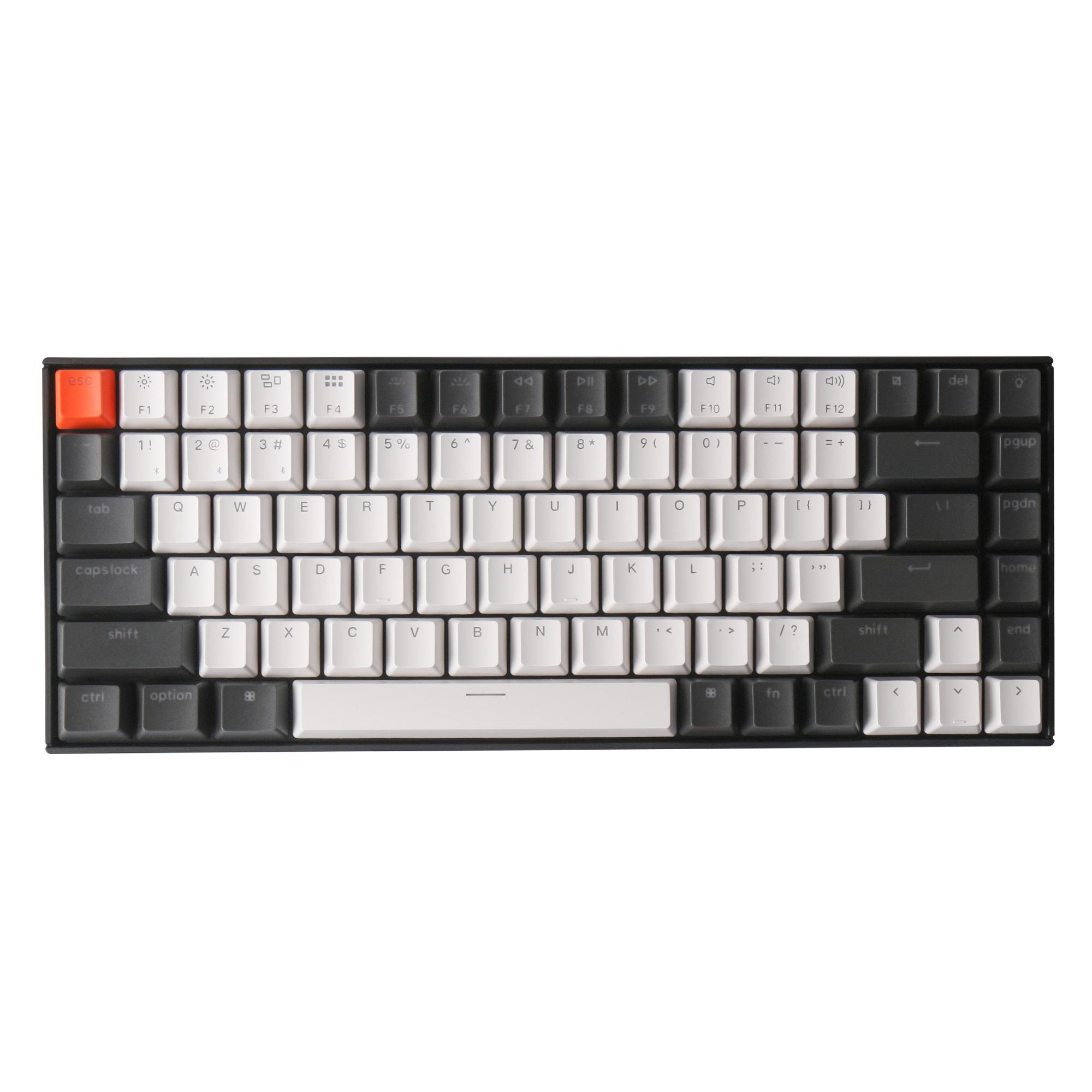 Keychron K2 Hot-Swappable Compact Gaming Mechanical Keyboard Gateron Brown Switch RGB LED ABS