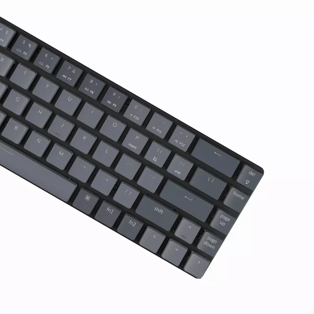 Геймърска механична клавиатура Keychron K7 Hot-Swappable 65% Keychron Low Profile Optical Brown Switch RGB LED ABS