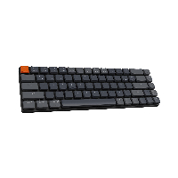 Геймърска механична клавиатура Keychron K7 Hot-Swappable 65% Keychron Low Profile Optical Mint Switch RGB LED ABS