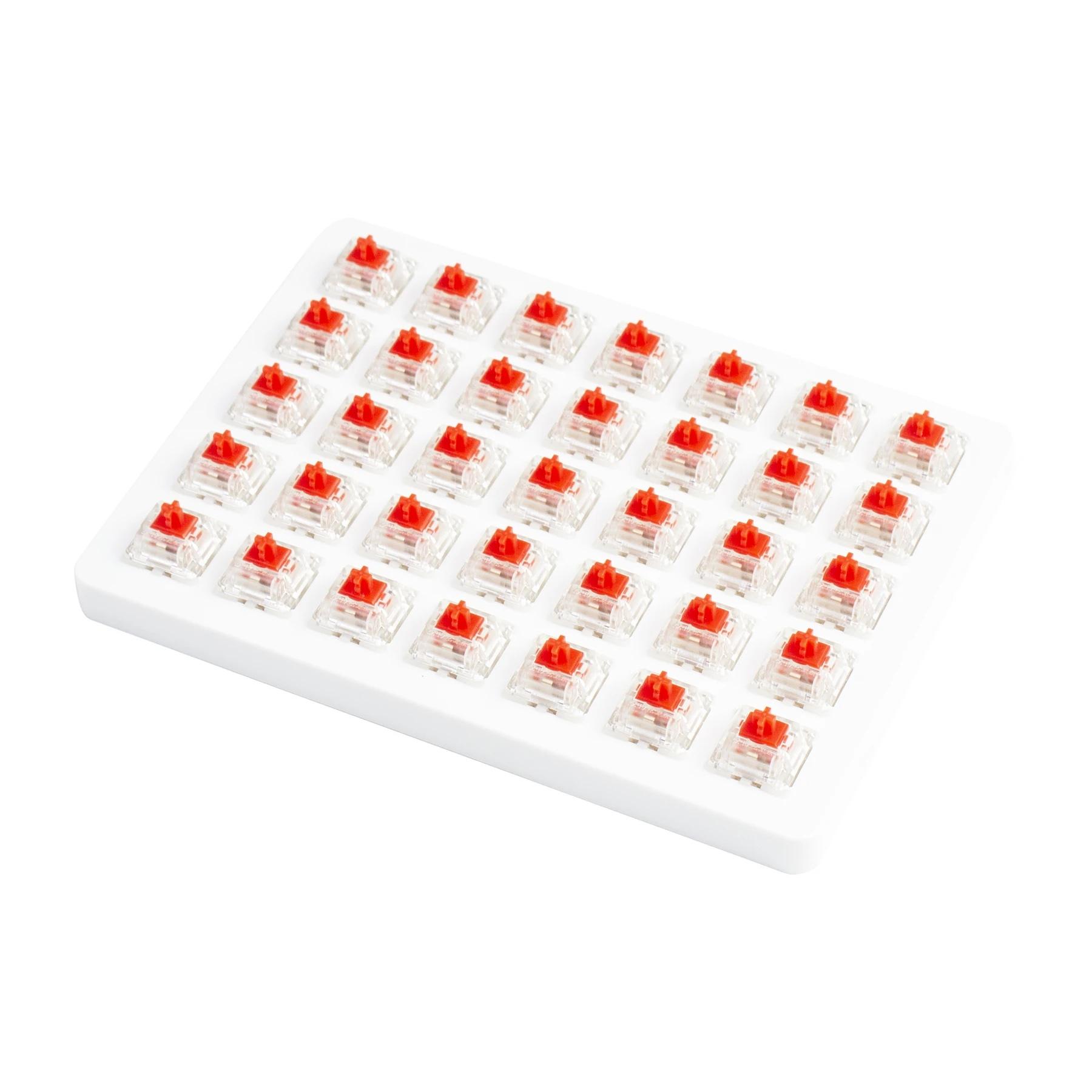 Суичове за механична клавиатура Keychron Gateron Cap Red Switch Set 35 броя