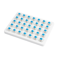 Суичове за механична клавиатура Keychron Gateron Cap Blue Switch Set 35 броя