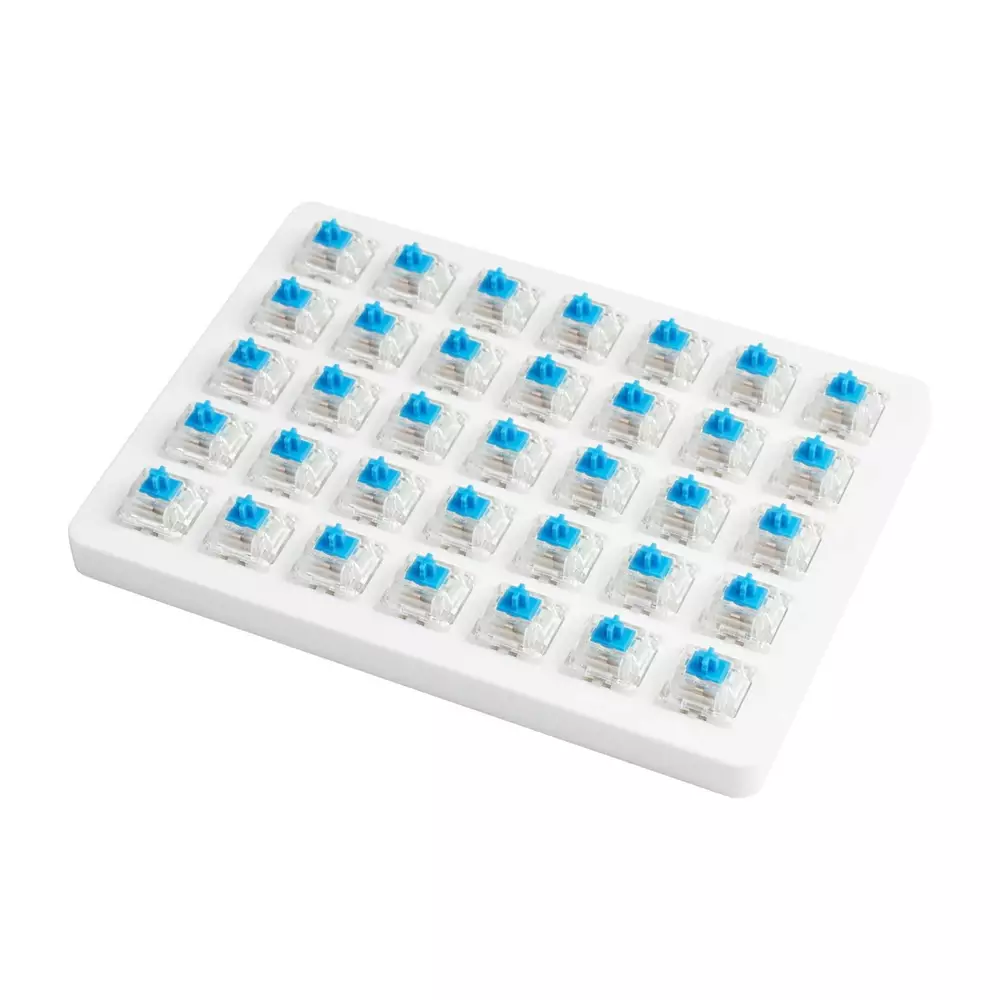 Суичове за механична клавиатура Keychron Gateron Cap Blue Switch Set 35 броя