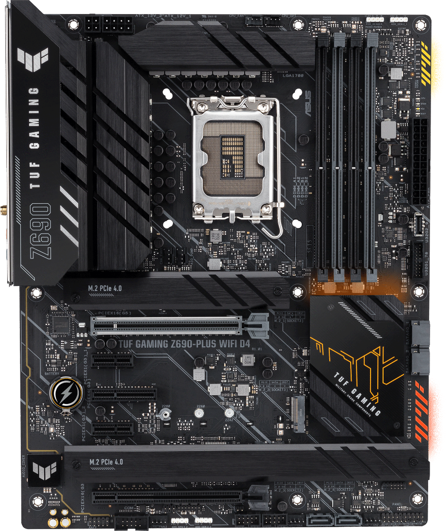 Дънна платка ASUS TUF GAMING Z690-PLUS WiFi D4 LGA1700
