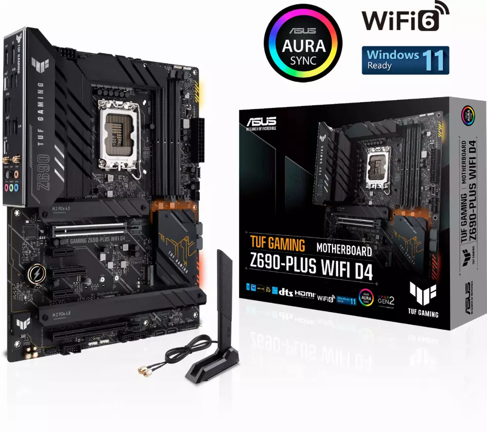 Дънна платка ASUS TUF GAMING Z690-PLUS WiFi D4 LGA1700