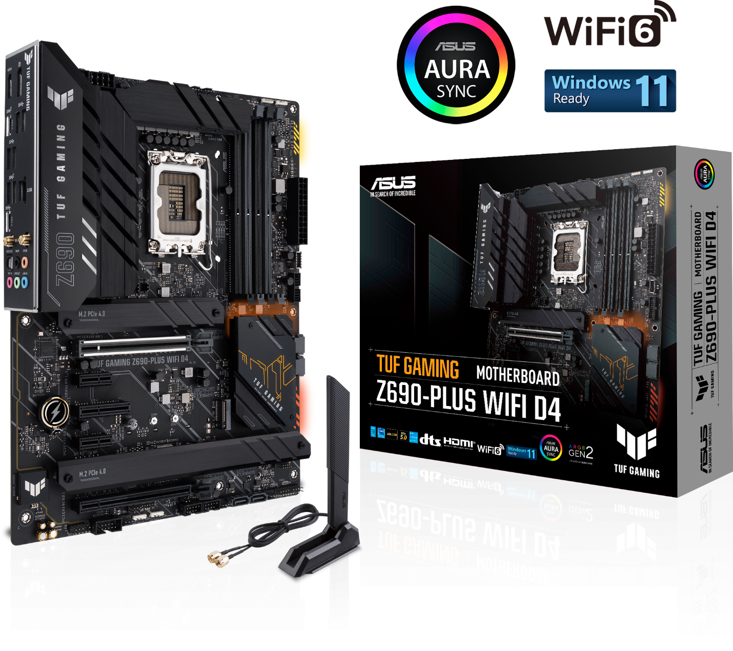 Дънна платка ASUS TUF GAMING Z690-PLUS WiFi D4 LGA1700