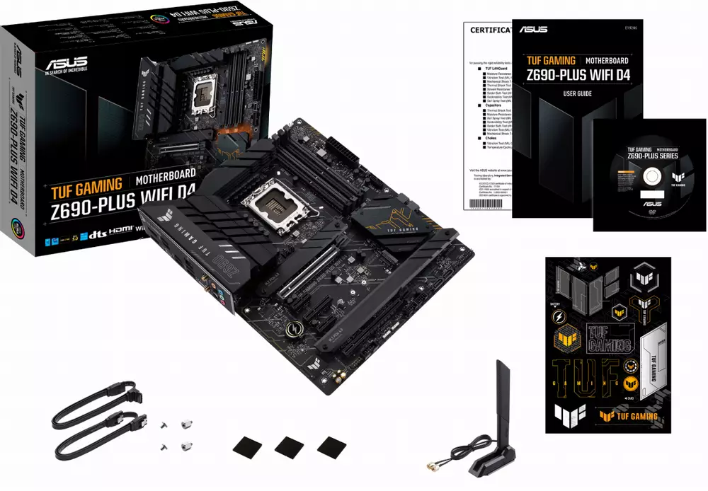 Дънна платка ASUS TUF GAMING Z690-PLUS WiFi D4 LGA1700