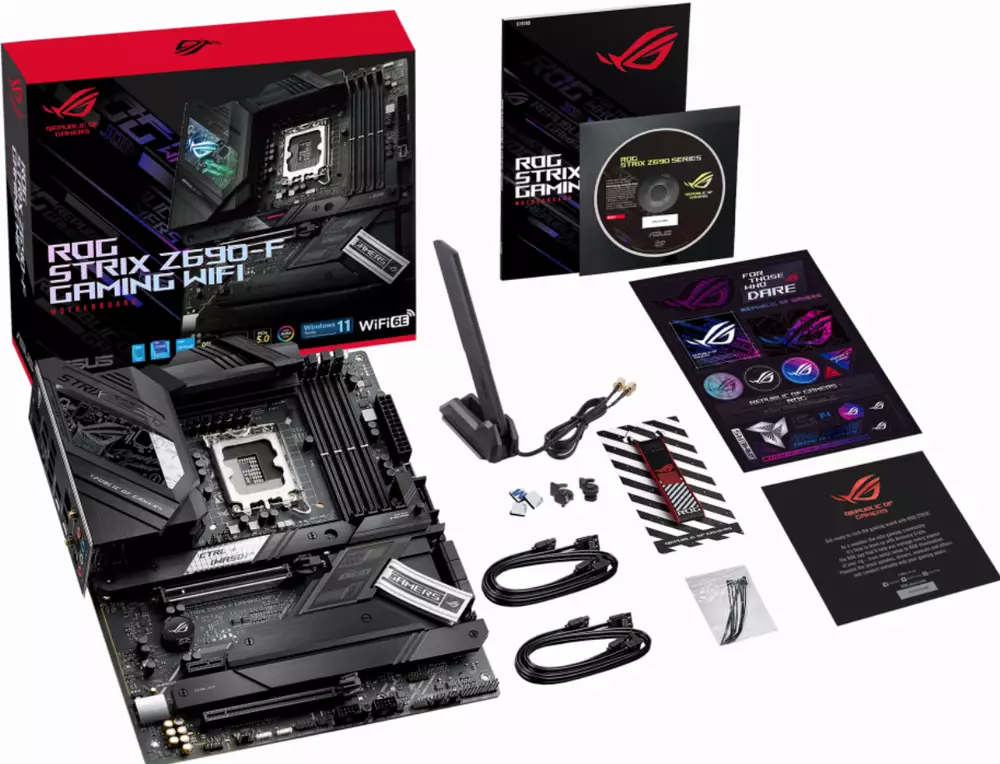 Дънна платка ASUS ROG STRIX Z690-F GAMING WiFi DDR5