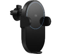 Безжично зарядно устройство Xiaomi Mi Wireless Charging Pad, Стойка за кола, Черен