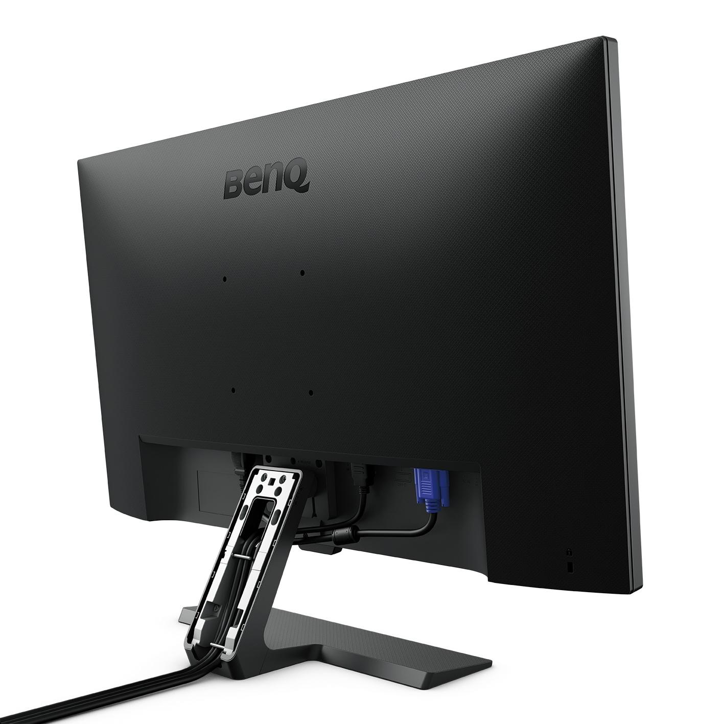 Монитор BenQ GL2780, TN, 27 inch, Wide, Full HD, 75Hz, D-sub, HDMI, DVI, DisplayPort, Черен