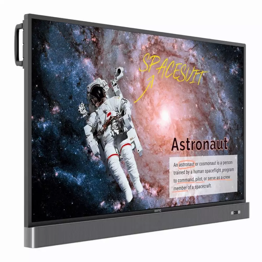Интерактивен дисплей BenQ RM5502K, DLED, 55 inch, Wide, UHD, D-sub, HDMI, Черен