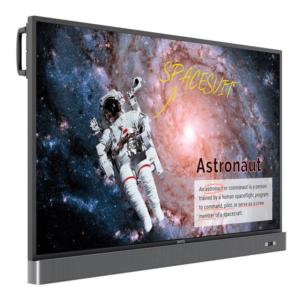 Интерактивен дисплей BenQ RM5502K, DLED, 55 inch, Wide, UHD, D-sub, HDMI, Черен
