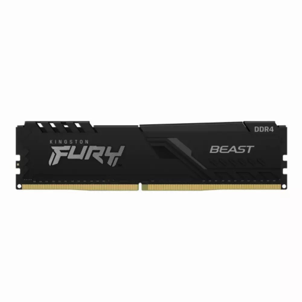 Памет Kingston FURY Beast Black 16GB DDR4 3733MHz CL19 - KF437C19BB1/16