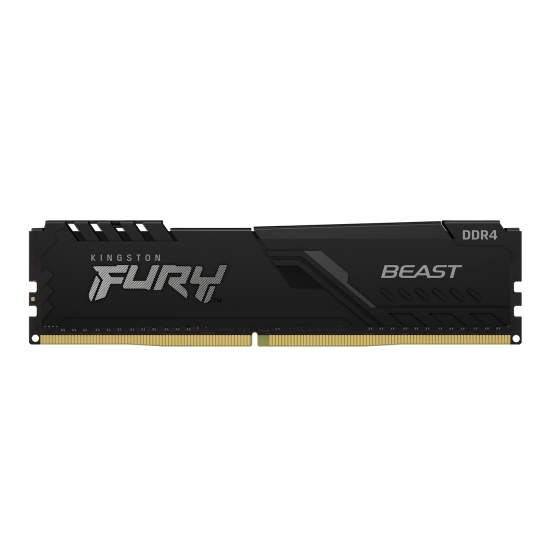 Памет Kingston FURY Beast Black 16GB DDR4 3733MHz CL19 - KF437C19BB1/16