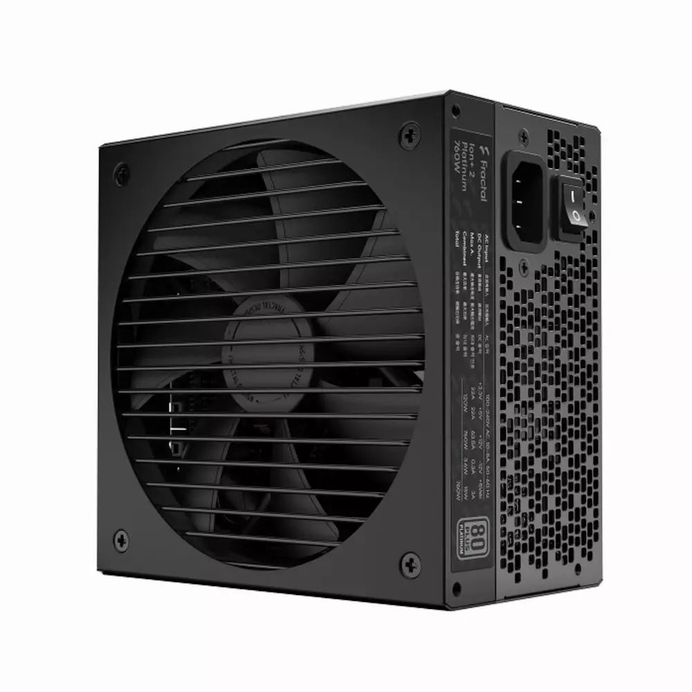 Захранване Fractal ION+2 760W 80 Plus Platinum ATX PSU - FD-P-IA2P-760-EU