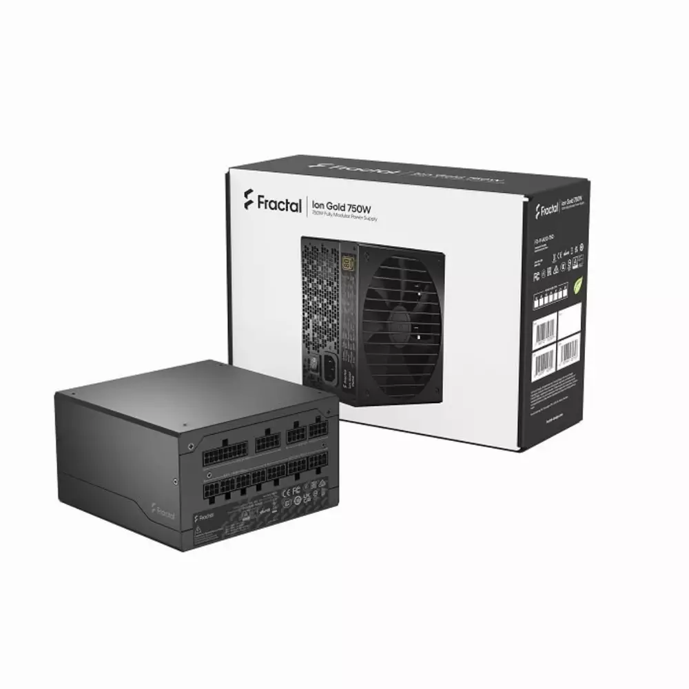 Захранване Fractal ION 750W 80 Plus Gold ATX PSU - FD-P-IA2G-750-EU