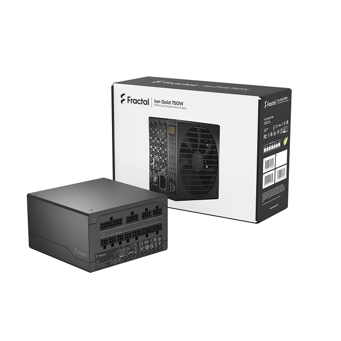 Захранване Fractal ION 750W 80 Plus Gold ATX PSU - FD-P-IA2G-750-EU