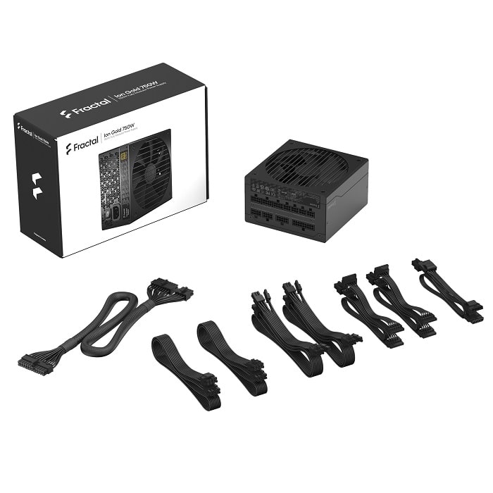 Захранване Fractal ION 750W 80 Plus Gold ATX PSU - FD-P-IA2G-750-EU