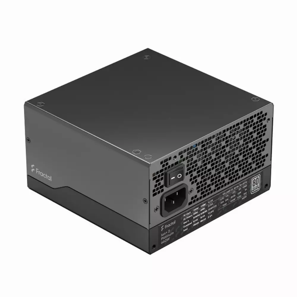 Захранване Fractal ION+2 660W 80 Plus Platinum ATX PSU - FD-P-IA2P-660-EU