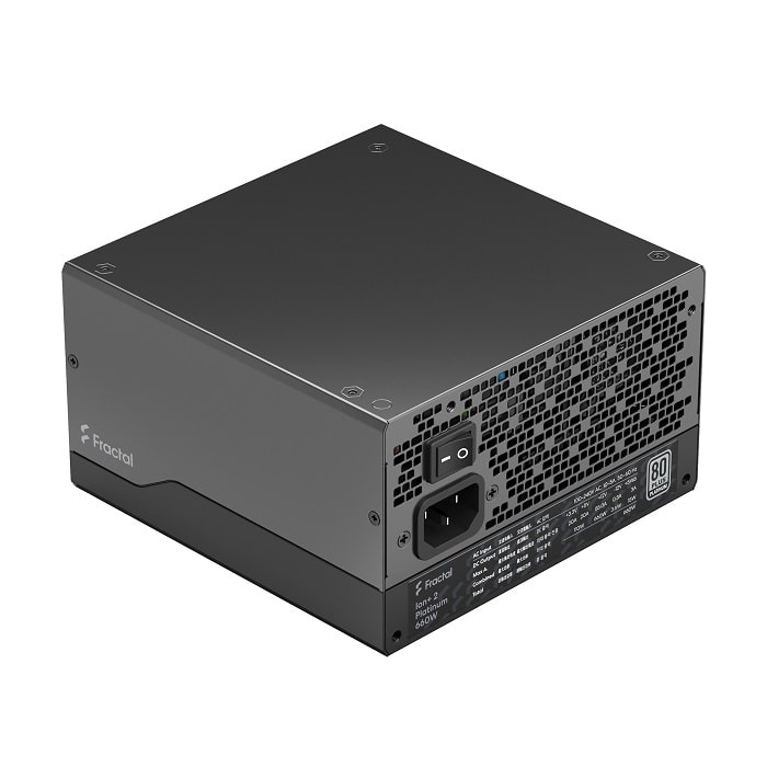 Захранване Fractal ION+2 660W 80 Plus Platinum ATX PSU - FD-P-IA2P-660-EU