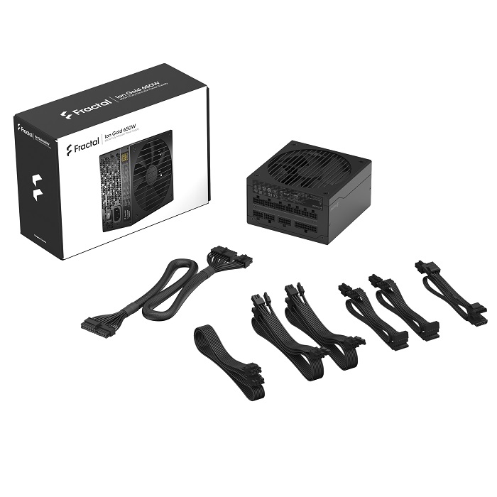 Захранване Fractal ION 650W 80 Plus Gold ATX PSU - FD-P-IA2G-650-EU