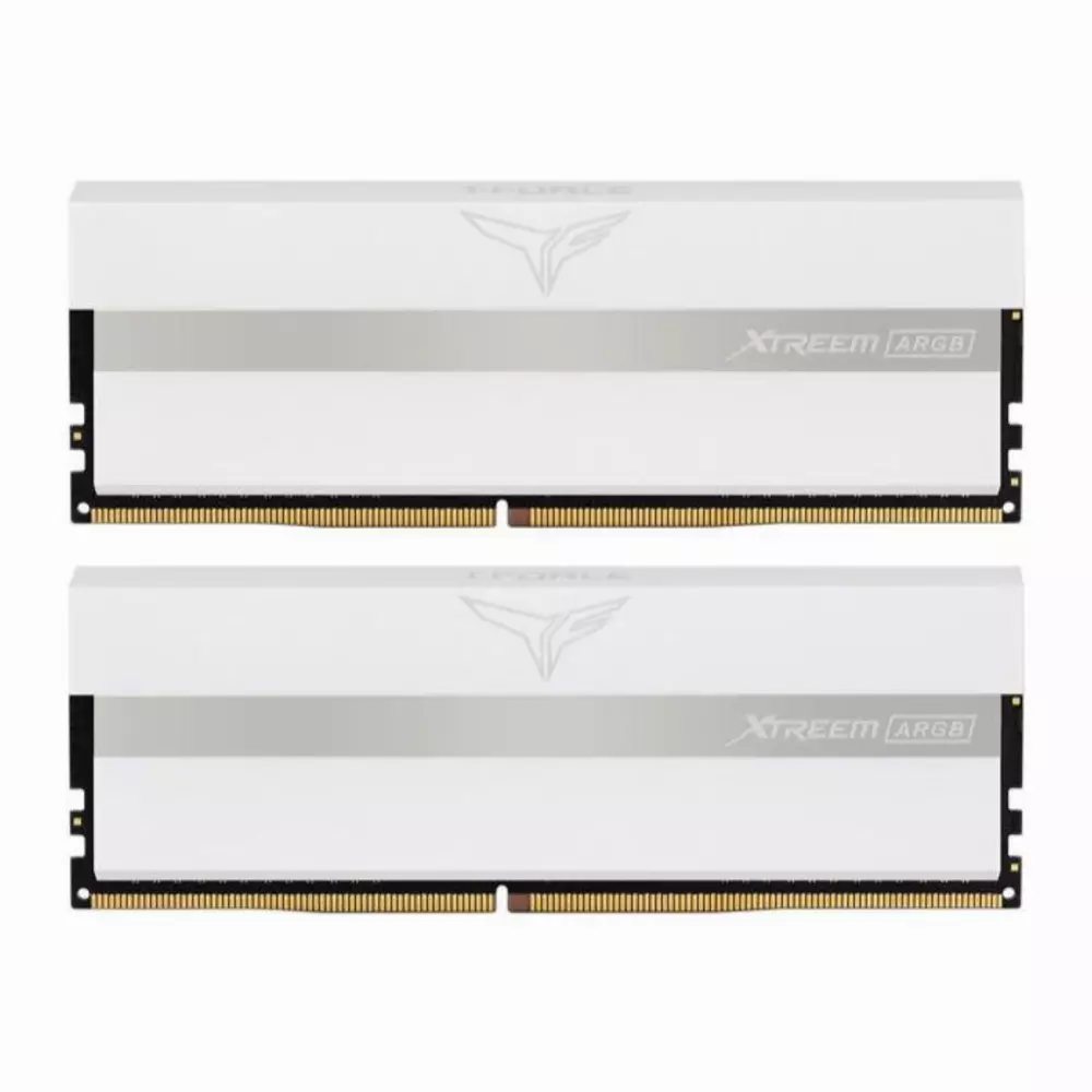 Памет Team Group T-Force XTREEM White ARGB 16GB (2x8GB) DDR4 4000MHz CL18 - TF13D416G4000HC18JDC01