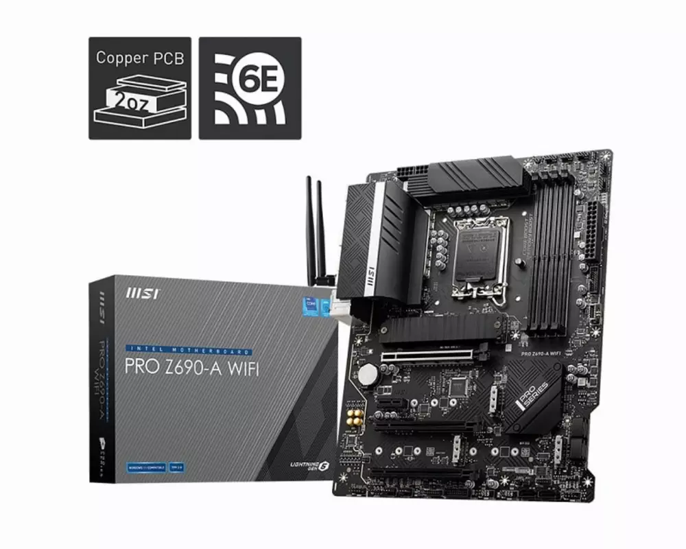 Дънна платка MSI PRO Z690-A WIFI DDR5 LGA1700