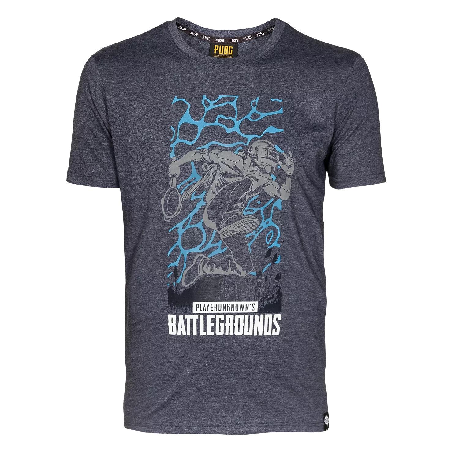 Тениска PUBG T-Shirt Blue Zone, Size L