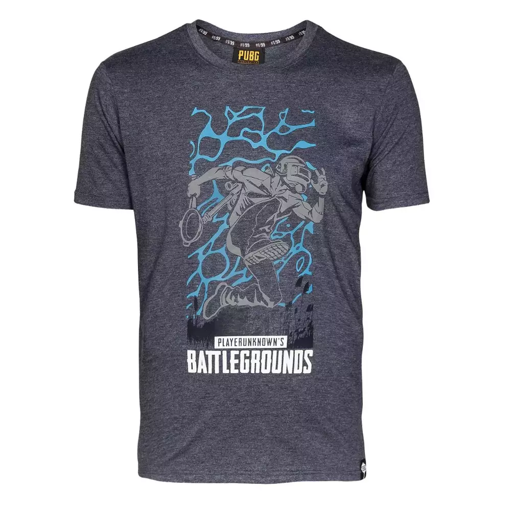 Тениска PUBG T-Shirt Blue Zone, Size XL