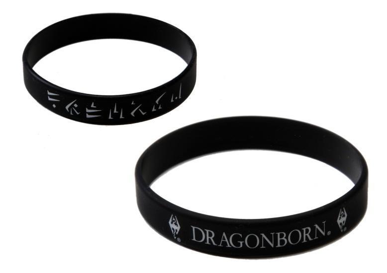 Силиконова гривна Skyrim Dragonborn