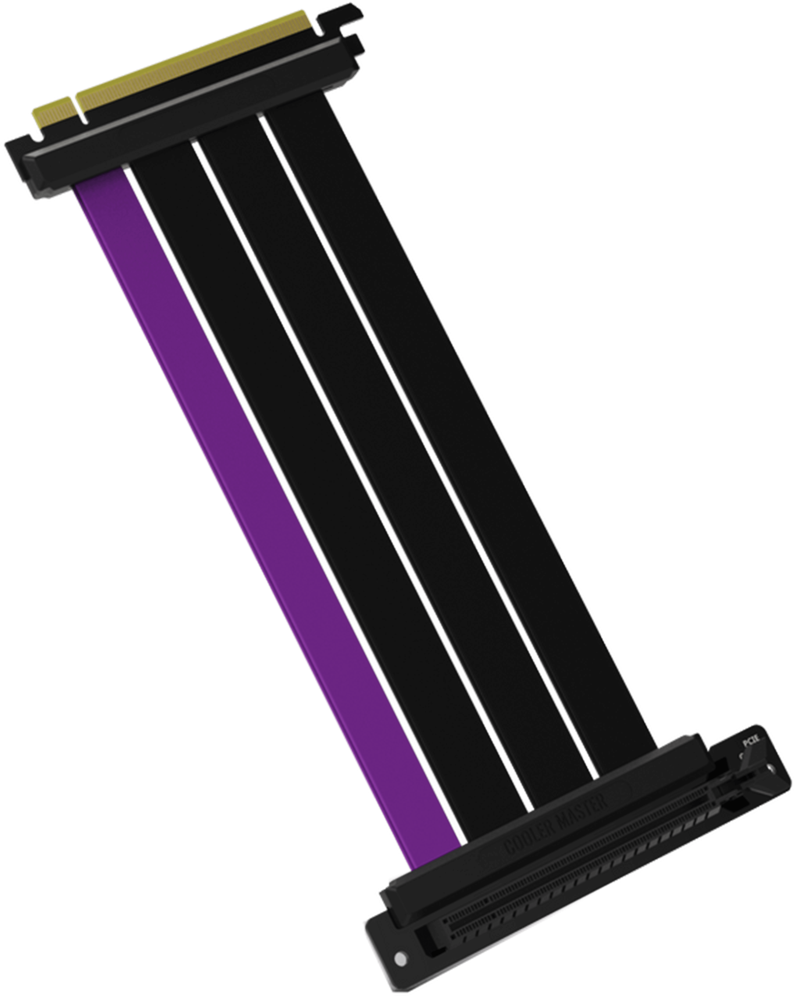 Cooler Master MasterAccessory Riser Cable PCIe 4.0 x16 - 200mm, кабел за вертикален монтаж на видео карта