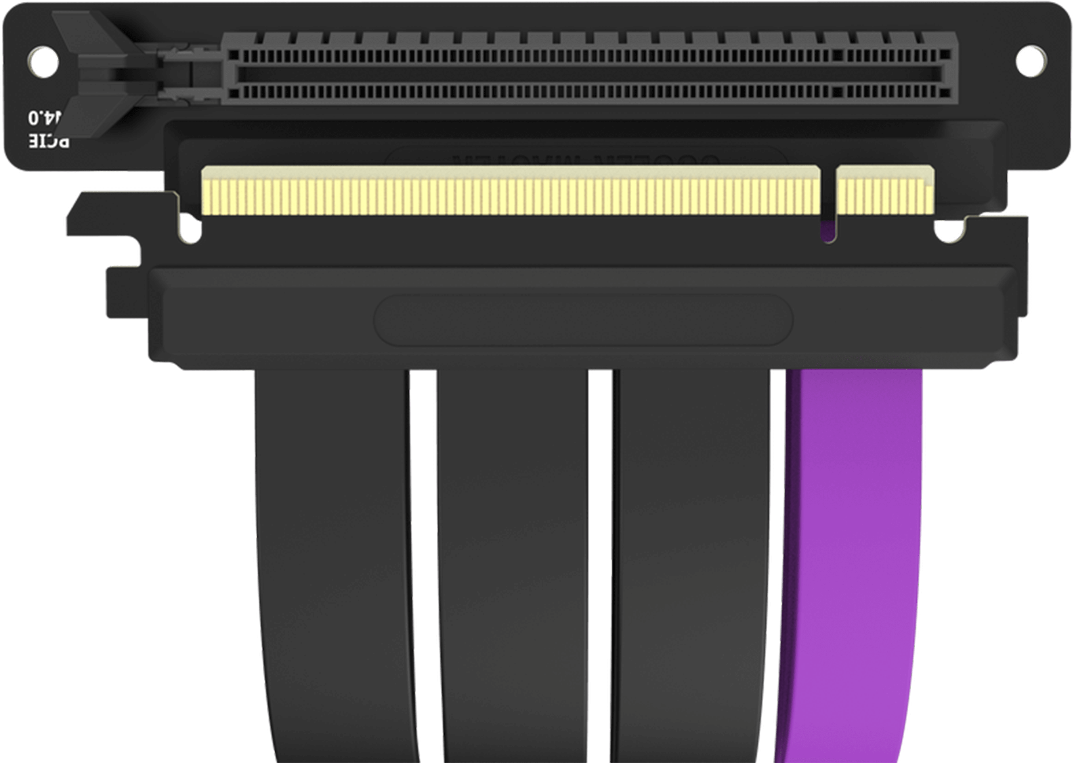 Cooler Master MasterAccessory Riser Cable PCIe 4.0 x16 - 200mm, кабел за вертикален монтаж на видео карта