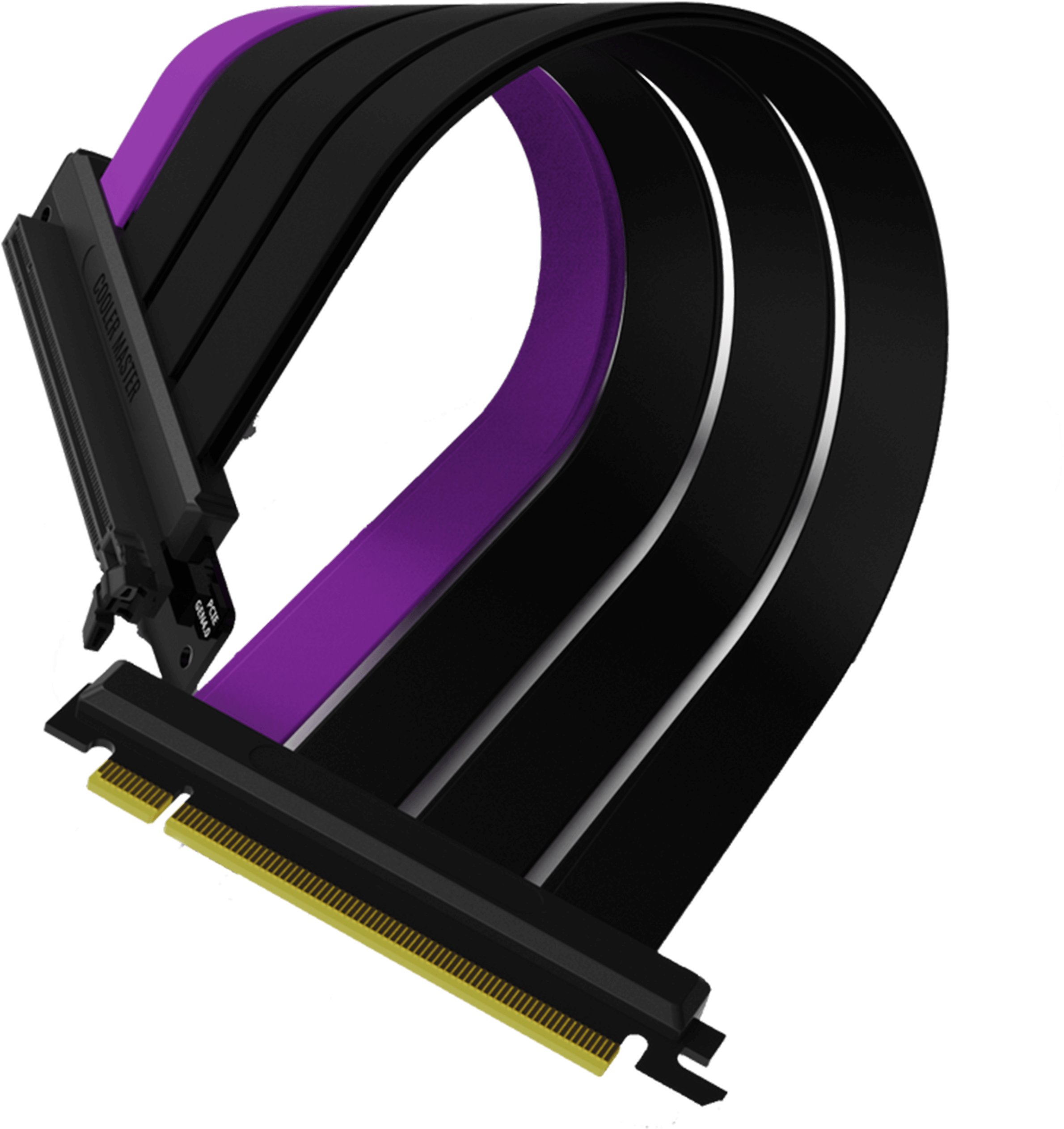 Кабел за вертикален монтаж на видео карта Cooler Master MasterAccessory Riser Cable PCIe 4.0 x16, 300mm