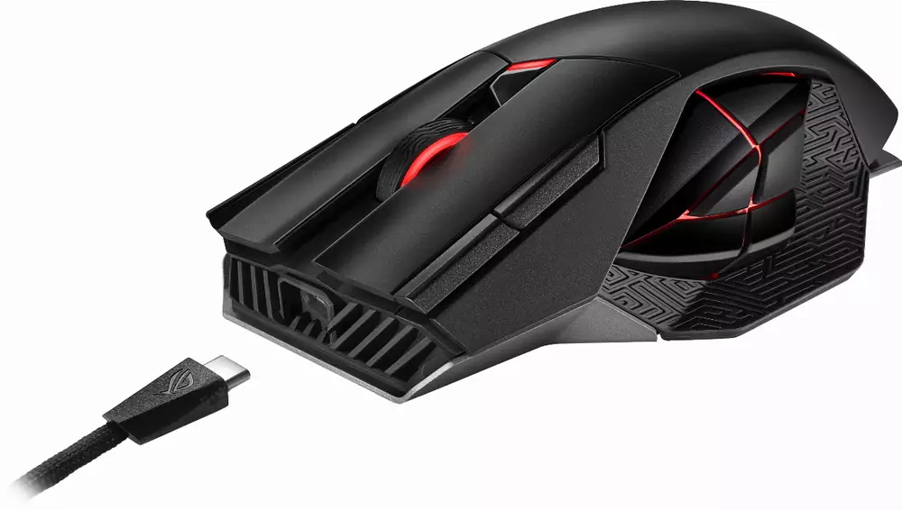 Геймърска мишка ASUS ROG Spatha X