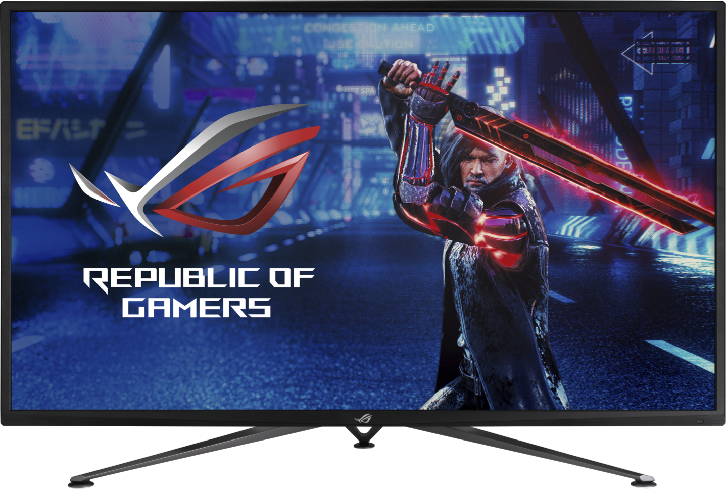 Монитор ASUS ROG STRIX XG43UQ 43", VA, 4K UHD 3840x2160, 144 Hz, 1ms, DisplayHDR 1000, HDMI 2.1, AMD FreeSync Premium Pro - 90LM0590-B02170