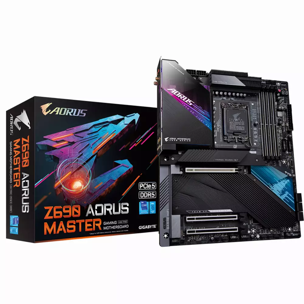 Дънна платка Gigabyte Z690 AORUS MASTER Wi-Fi 6E DDR5 LGA1700