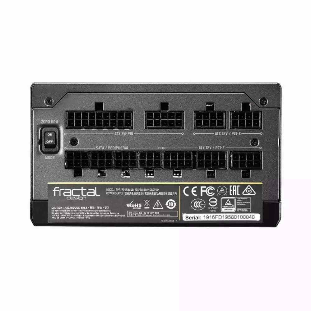 Захранване Fractal ION+2 560W 80 Plus Platinum PSU - FD-P-IA2P-560-EU