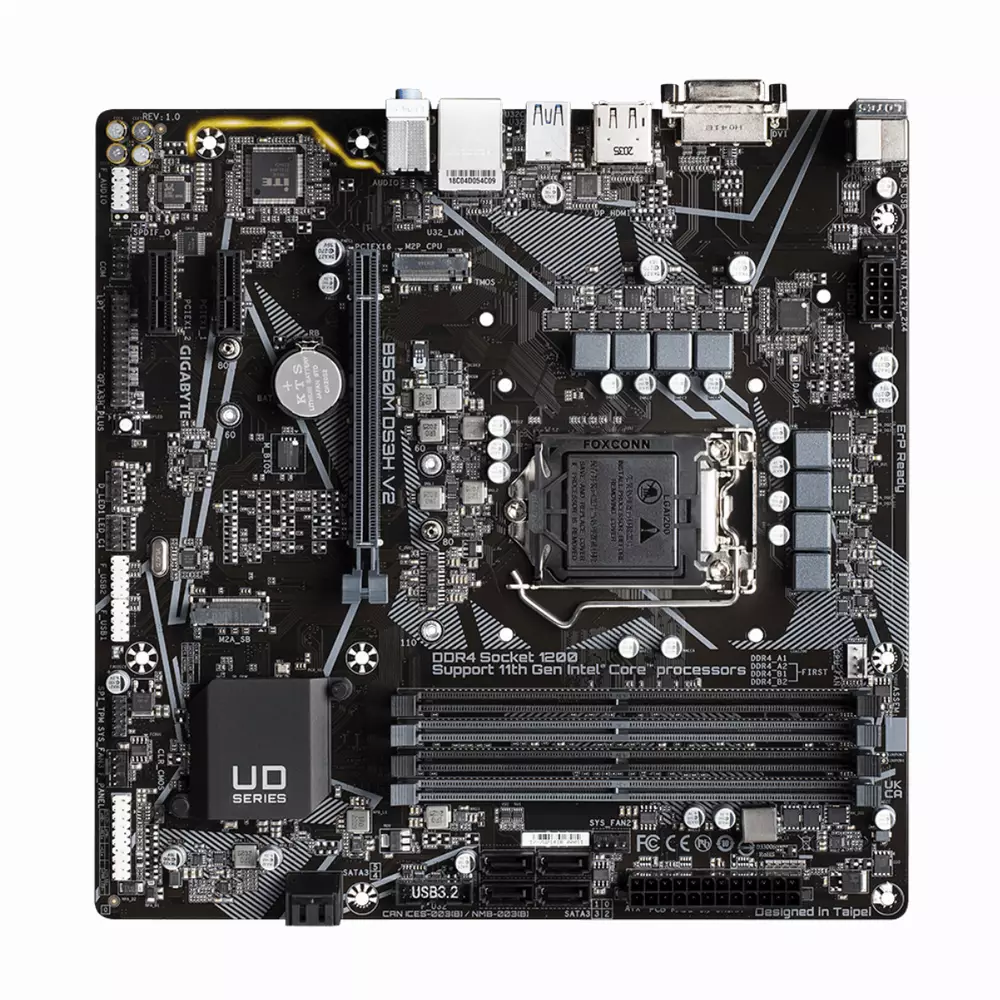 Дънна платка Gigabyte B560M DS3H V2 