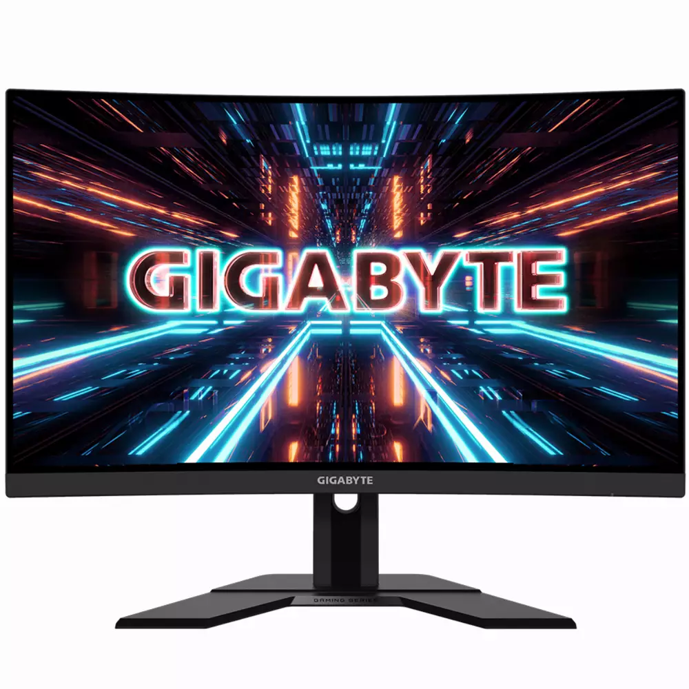 Геймърски Монитор Gigabyte 27" G27FC-A-EK, VA Curved, FHD 1920x1080, 165Hz, 1ms, AMD FreeSync