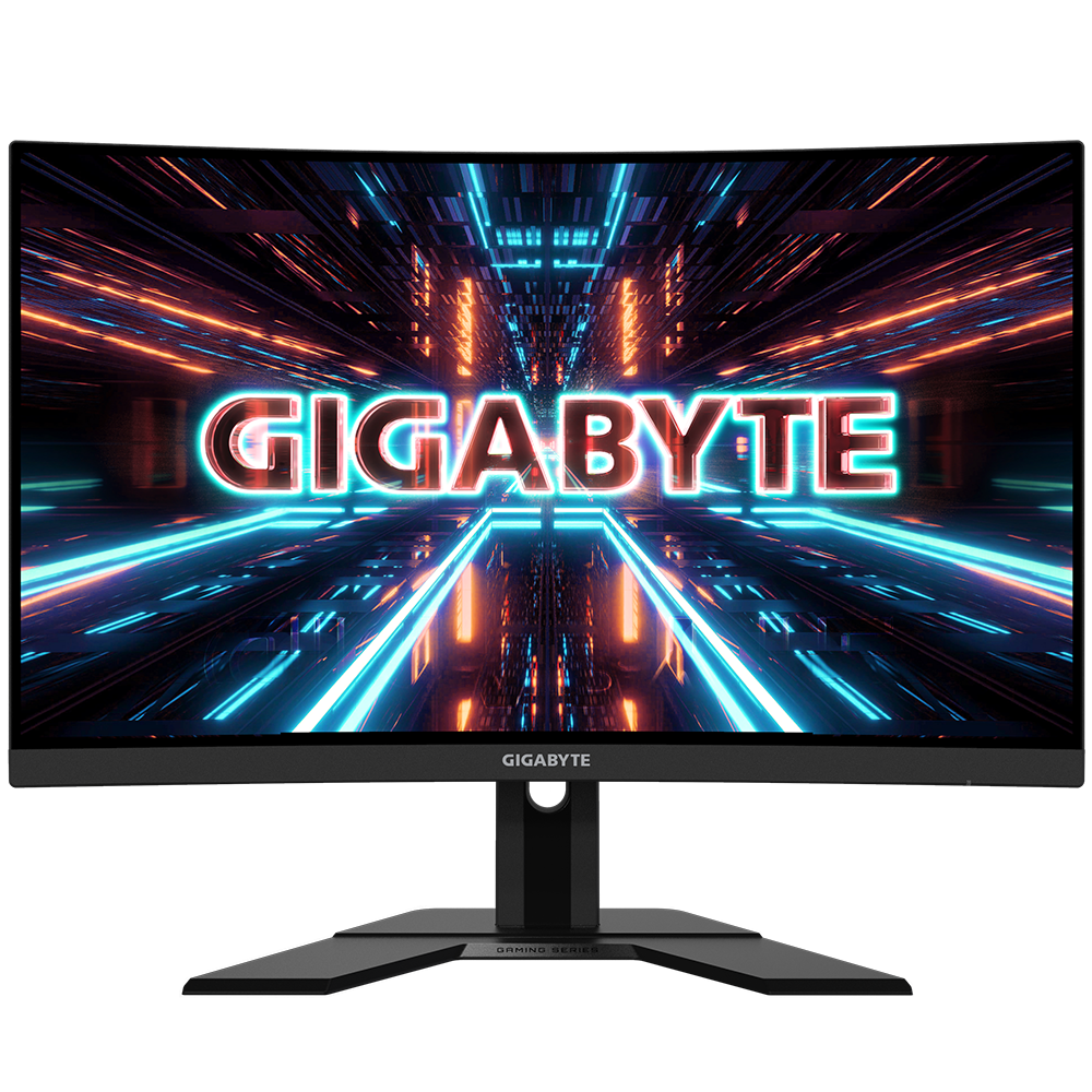 Геймърски Монитор Gigabyte 27" G27FC-A-EK, VA Curved, FHD 1920x1080, 165Hz, 1ms, AMD FreeSync