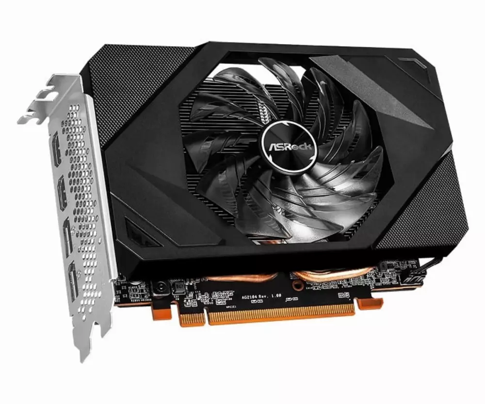 Видео карта ASRock Radeon RX 6600 8GB Challenger ITX - 90-GA3AZZ-00UANF