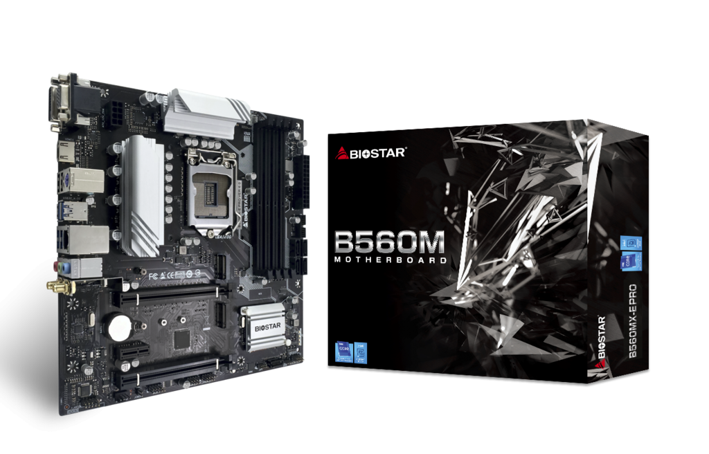 Дънна платка BIOSTAR B560MX-E PRO AX WI-FI 6