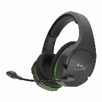 Геймърски безжични слушалки HyperX Cloud Stinger Core Wireless (Xbox), Микрофон, Черен/Зелен