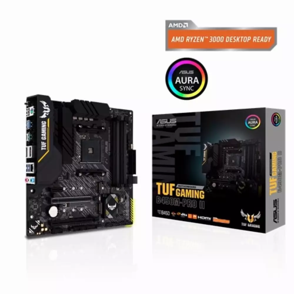Дънна платка ASUS TUF GAMING B450M-PRO II